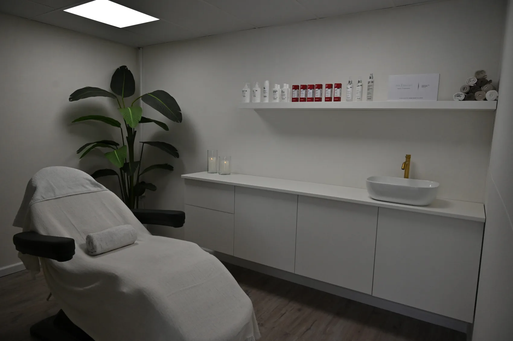 Behandelkamer van Moons Beauty in Enschede