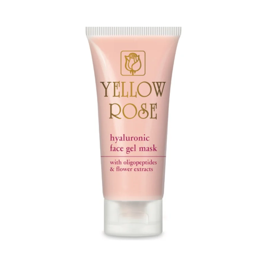 Yellow Rose Hyaluronic Face Gel Mask, 50 ml