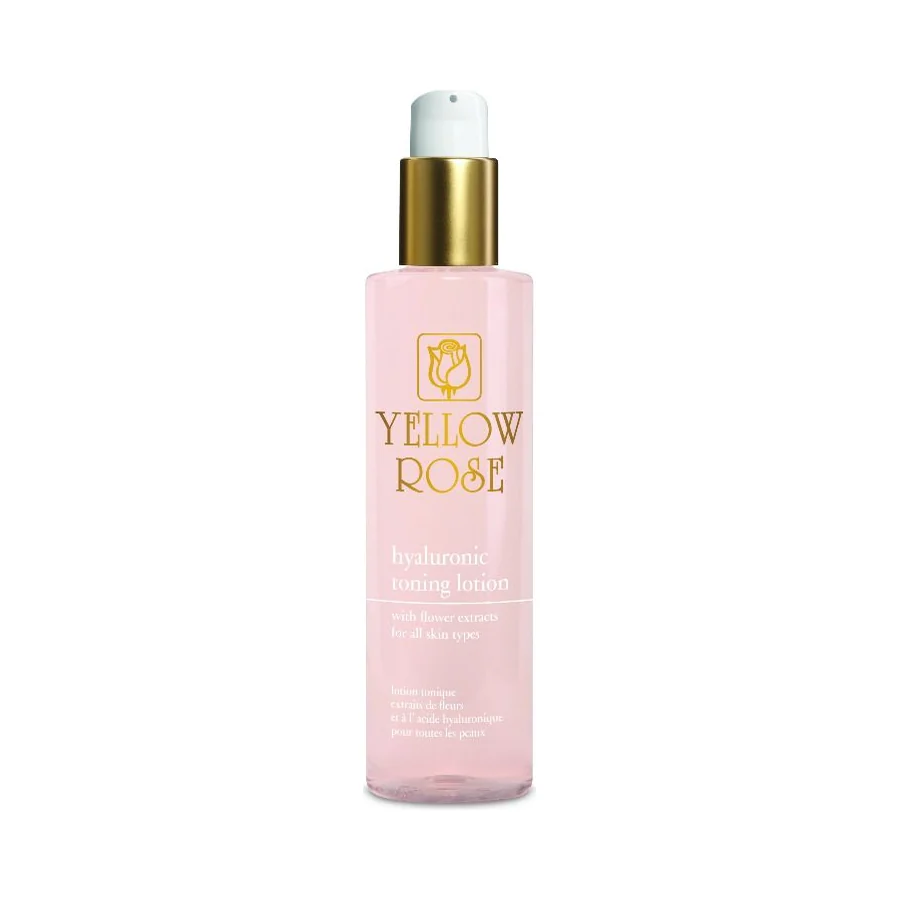 Yellow Rose Hyaluronic Toning Lotion, 200 ml